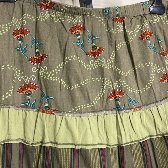Venezia Womens Skirt Adjustable Sz 14/16 Boho Chic Gypsy Festival Hippie Grunge - Picture 4 of 10